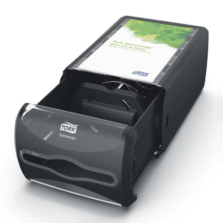 Tork Xpressnap Counter | Servet Dispenser | N4 | Zwart | 272511 - 2