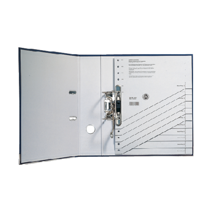 Scheidingsbladen leitz 1651 karton 200gr a4 grijs - 0