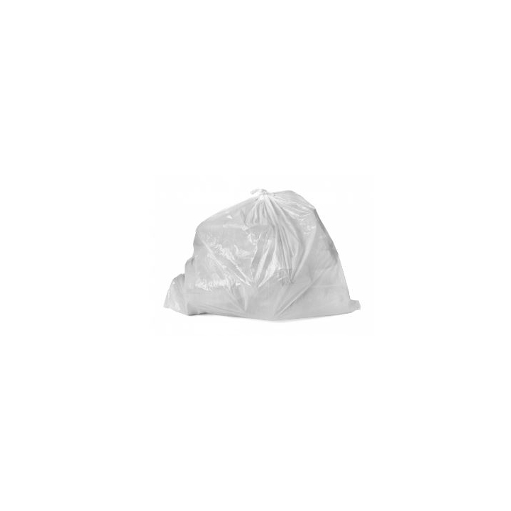 Vuilniszak | HDPE | 70x110cm | 120 Liter | T25 | Wit (10 rollen x 20 zakken) - 1