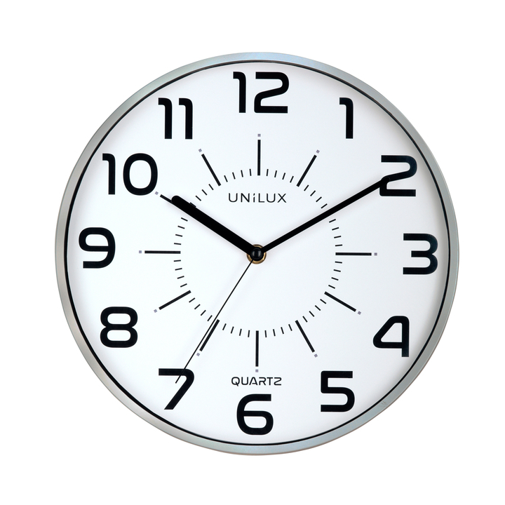 Wandklok unilux pop grijs(400094283) - 0