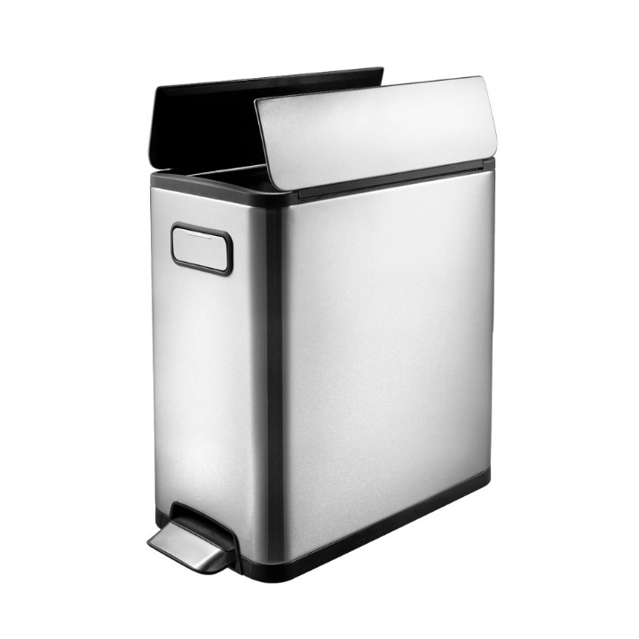 Eko Ecofly, pedaalemmer, 20 liter, mat RVS, VB 937720 - 1