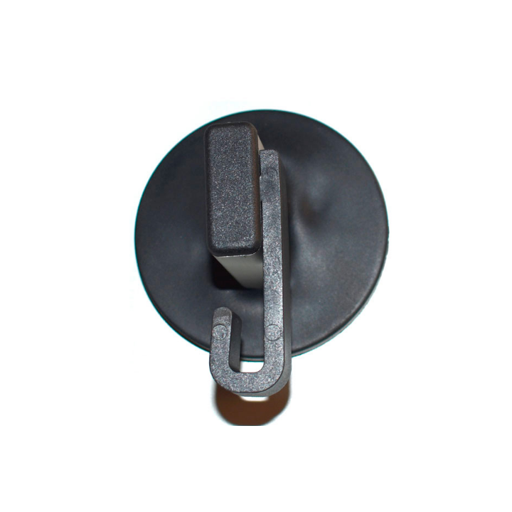 Pro-Line, magnetische wandkapstok, 1-haaks, grijs, VB 184033 - 2