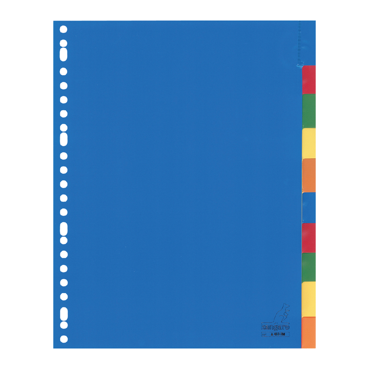 Tabblad kangaro a410fm a4 23r pp 10dlg venstertabs(a410fm) - 0