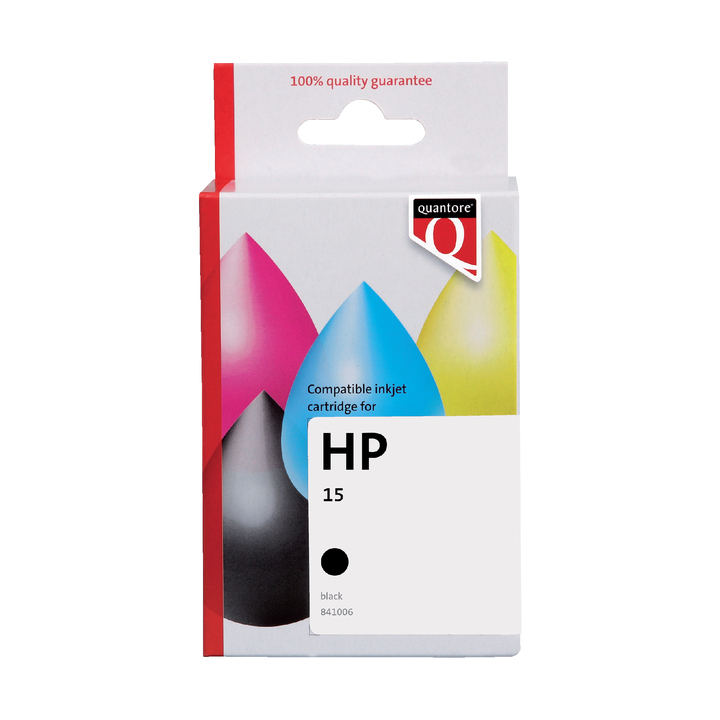 Inkcartridge Quantore alternatief tbv hp c6615d no 15 - 0
