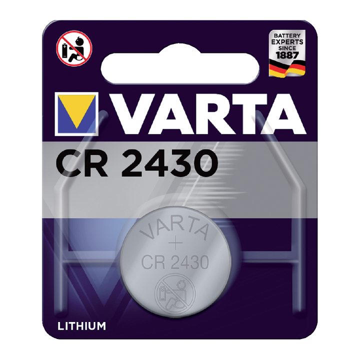 Batterij varta cr2430 lithium(6430101401) - 0