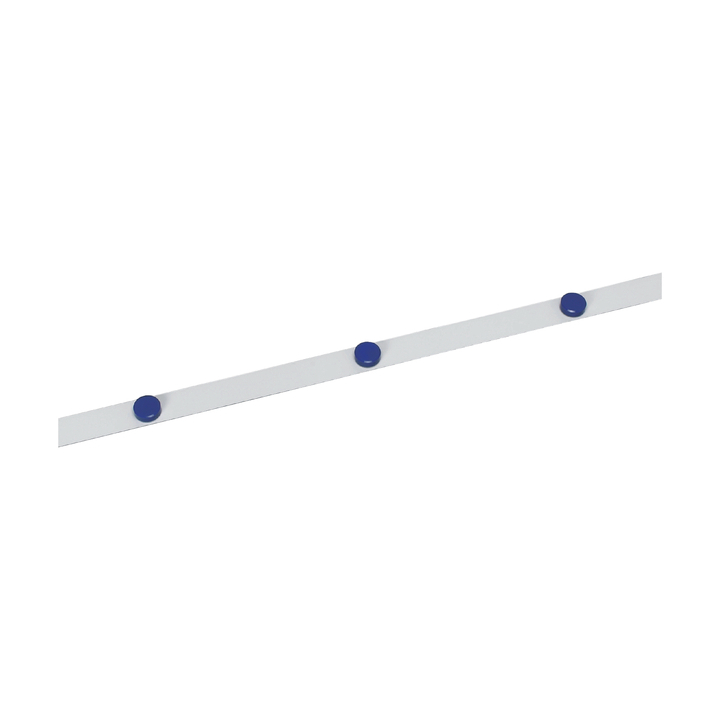 Ferroband maul 1mx35mm zelfklevend wit + 3 magneten(6210002) - 0