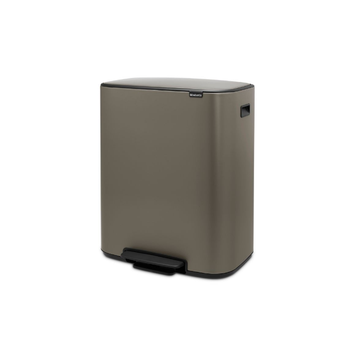 Brabantia, Bo pedaalemmer, 2x30 liter, grijs, VB 211546 - 0