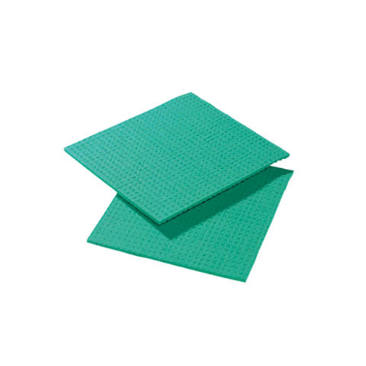 Spontex, cellulose doek, 18.5x20.6cm, groen, VB 125643 (120 stuks) - 0