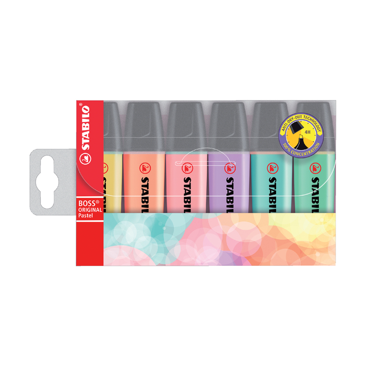 Markeerstift stabilo boss pastel ass(70/6-2) - 0