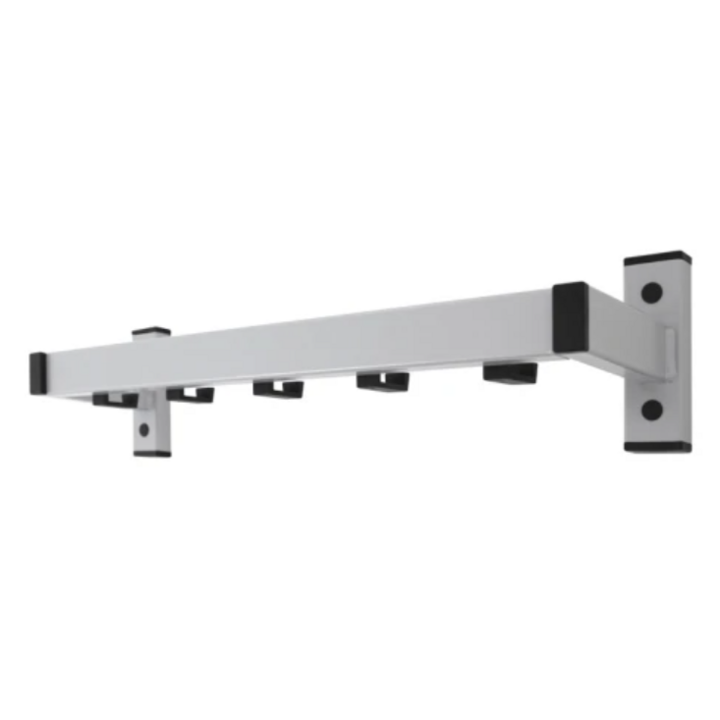V-Part Safe | Wandkapstok | 56cm | 5-Haaks | Grijs/Zwart | VB 650071 - 0