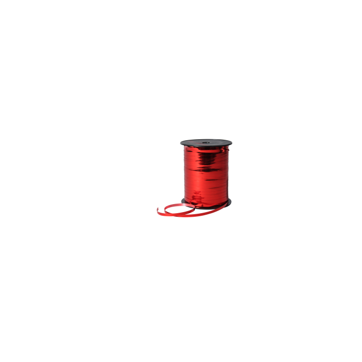 Krullint 5mm x500mtr 01 Rood Met. - 0