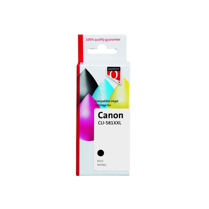 Inkcartridge quantore canon cli-581xxl pigment zwart(k20746p - 0