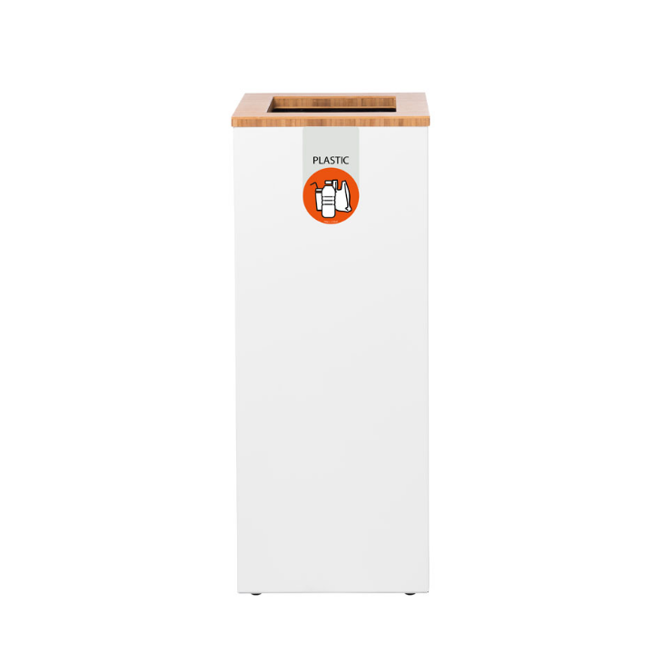 Lune Paxa Large, modulaire afvalscheidingsbak, 65 liter, wit, VB 730926 | plastic - 0
