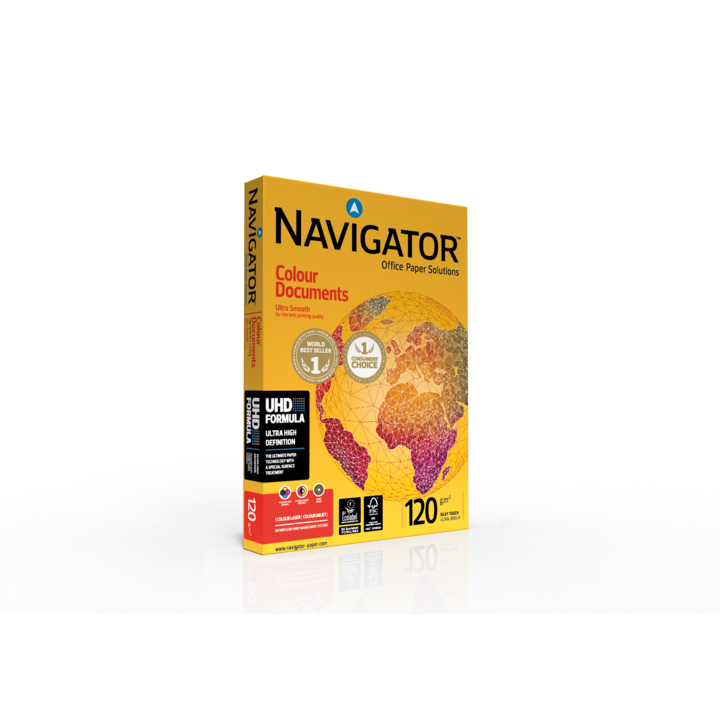 Navigator A4 120Gr Colour Documents 250 vel - 1