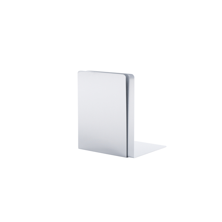 Boekensteun maul 16x15x21cm aluminium zilver(3527908) - 1