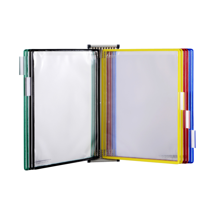 Zichtpanelensysteem wand tarifold metaal a4 ass(414109) - 0