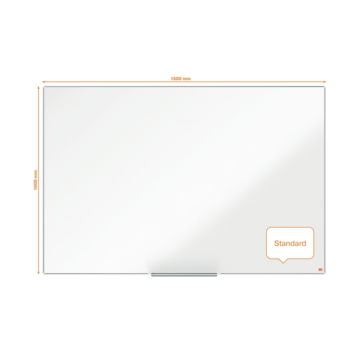 Whiteboard nobo impression pro 1500x1000mm emaille(1915397) - 2