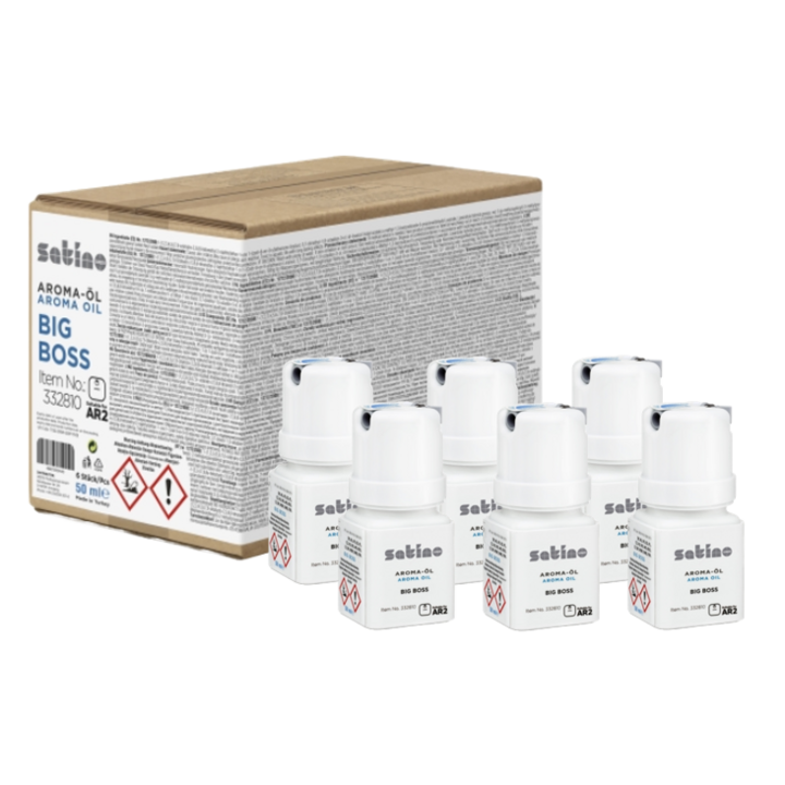 Satino | Luchtverfrisser Spray | 50ml | Big Boss | AR2 | 332810 (6 stuks) - 0