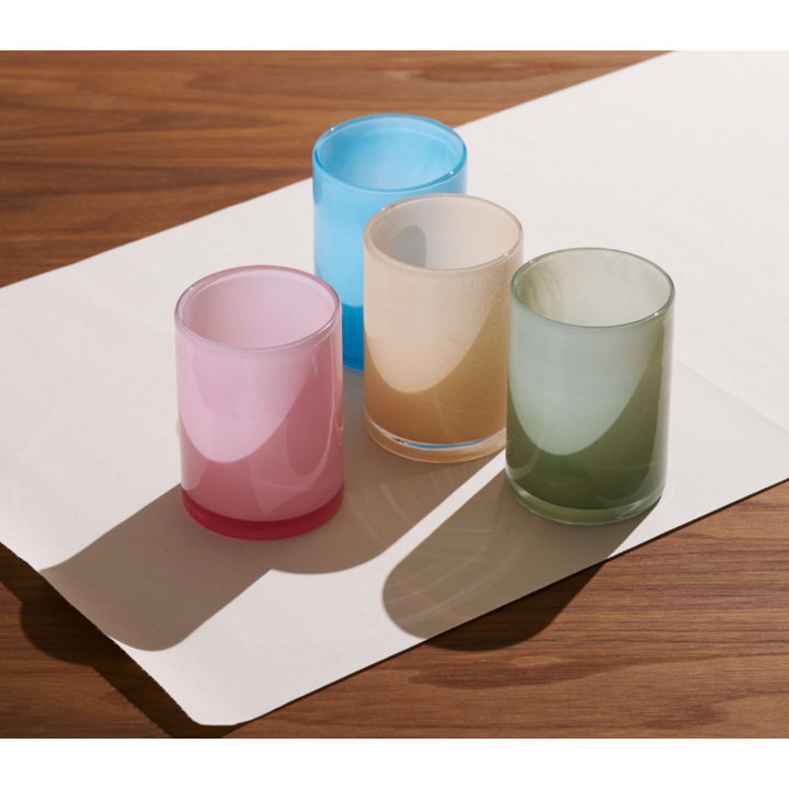 Duni | LED-lamphouder | 115x85mm | Kandelaar Silky Pink | 206450 (4 stuks) - 3