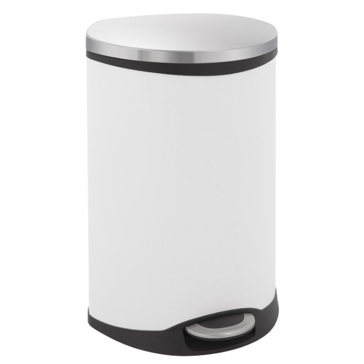 Shell Bin EKO, pedaalemmer, 50 liter, wit, VB 921850 - 0