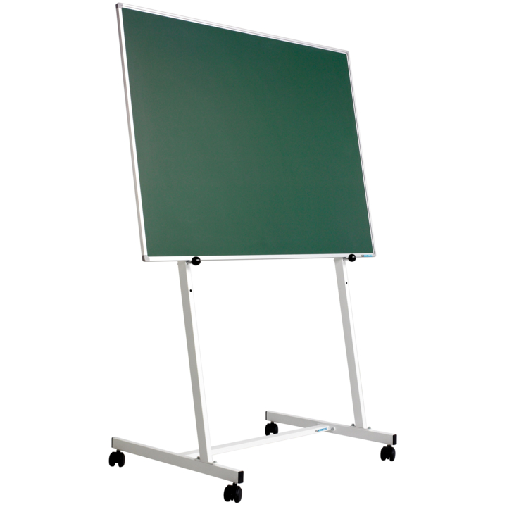Smit Visual, Bordezel, verrijdbaar, wit, 3 hoogtes, 90cm - 0
