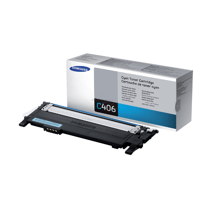Tonercartridge samsung clt-c406s 1k blauw(samt406c) - 0