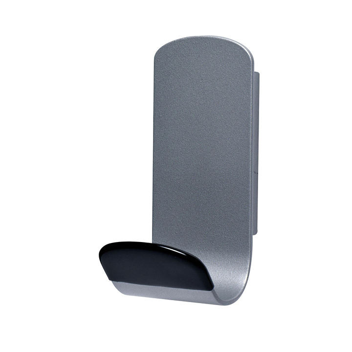 Kapstokhaak magneet unilux steely grijs 1 haak(100340734) - 0