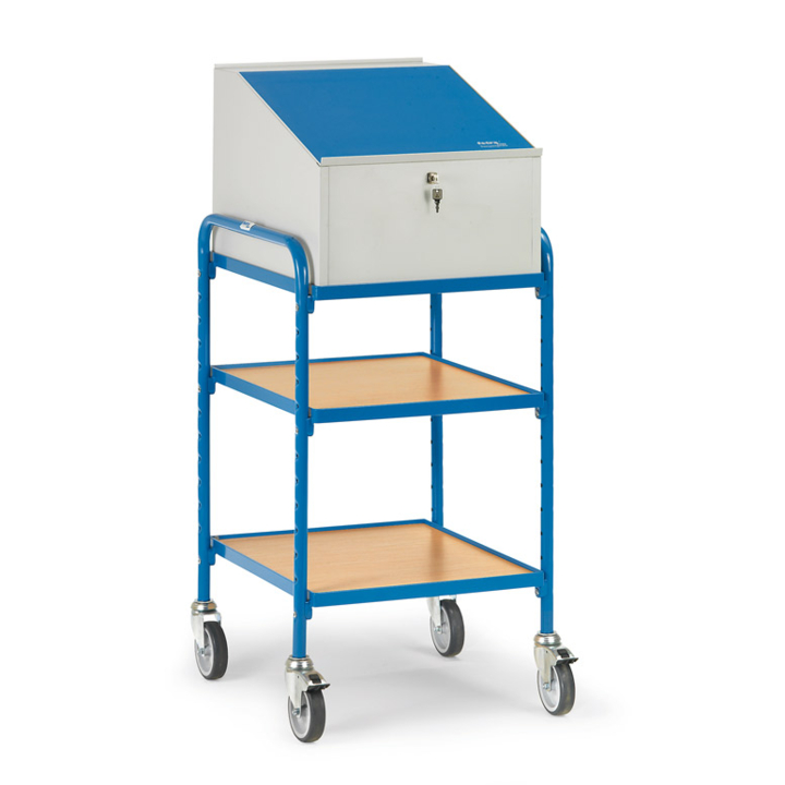 Verrijdbare kast afsluitbaar, 500x600mm Draagverm. 150kg - 0