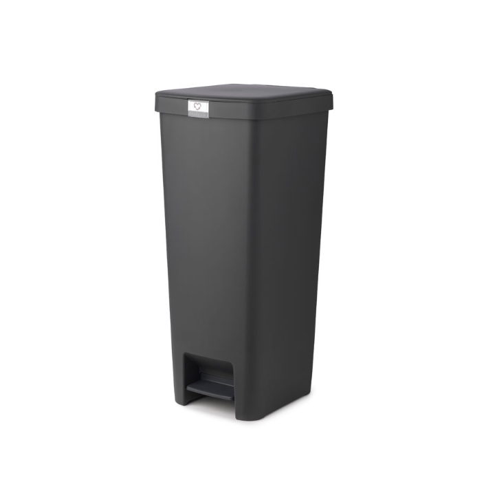 Brabantia, SetUp pedaalemmer, 40 liter, donkergrijs, VB 800023 - 0