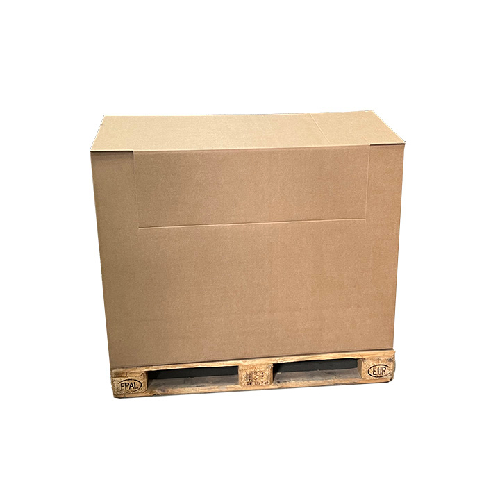 Palletdozen Voor Europallet Met Laadklep | 1180x785x870mm | BC-golf | Bruin - 2