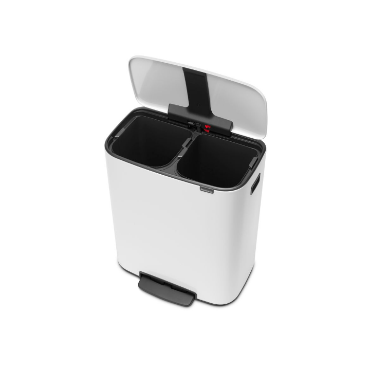 Brabantia, Bo pedaalemmer, 2x30 liter, wit, VB 211447 - 2