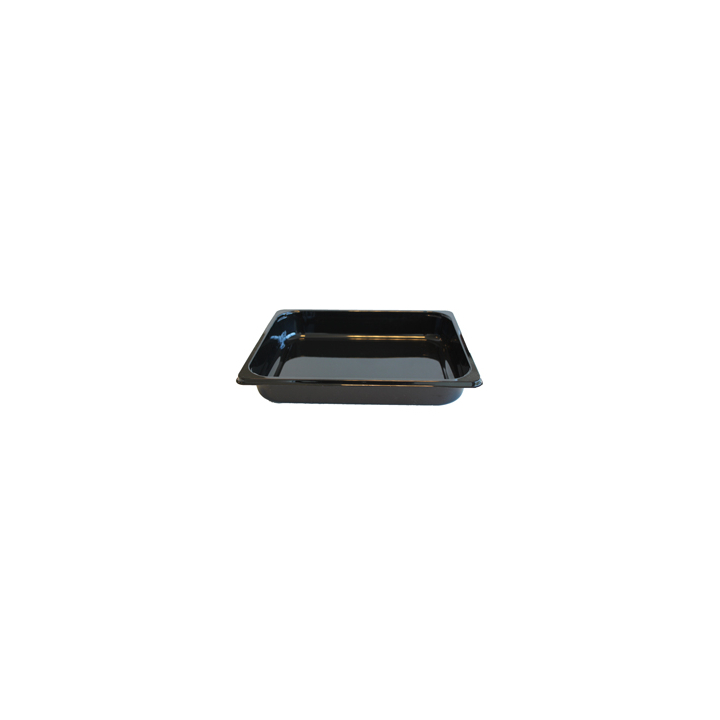 C-Pet Schaal 1/2 Gastro Zwart 50mm Hoog Ds/56 - 0