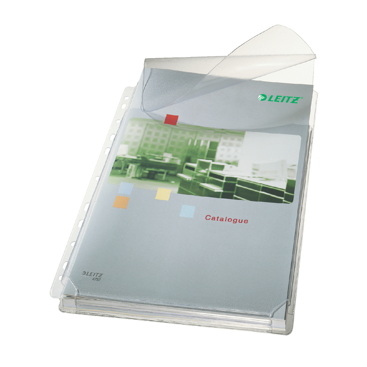 Showtas leitz harmonica met klep boven a4 pvc - 0