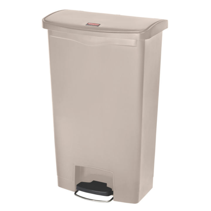 Rubbermaid, Slim Jim pedaalemmer, 68 liter, beige, VB 223941 - 0
