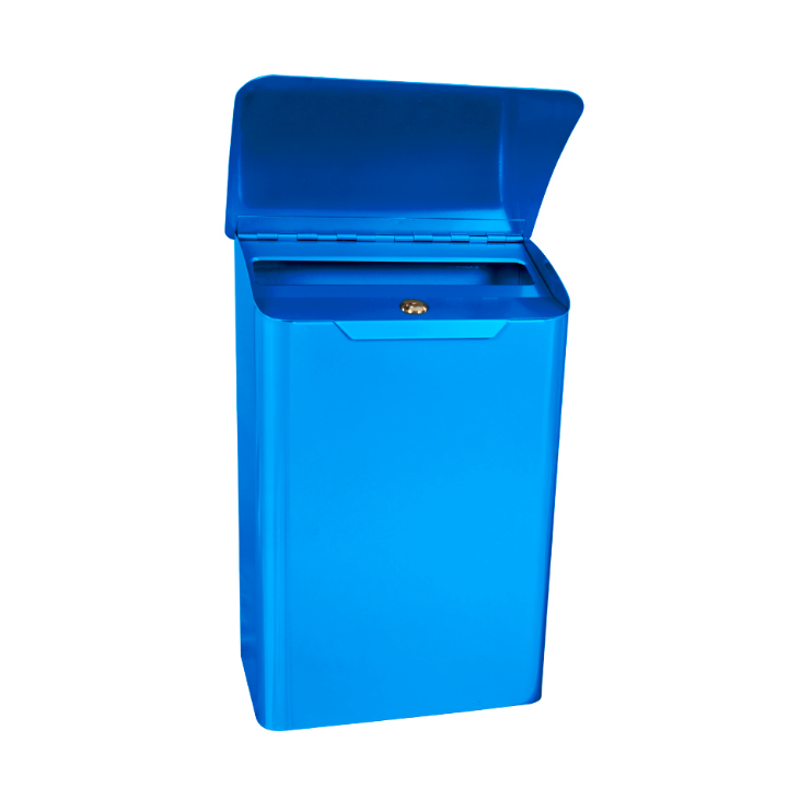 Lugon, wandbrievenbus, blauw, VB 716920 - 1