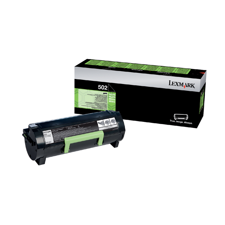 Tonercartridge lexmark 50f2000 502 1.5k zwart(50f2000) - 0
