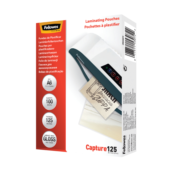 Lamineerhoes fellowes a6 125mic - 0