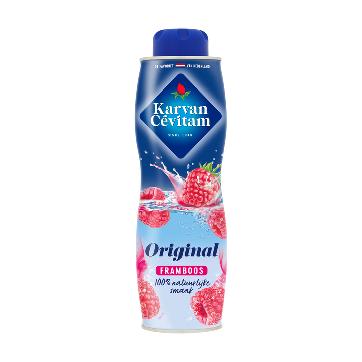 Karvan Cévitam, siroop, 600 ml, framboos, 11478 (1 stuk) - 0