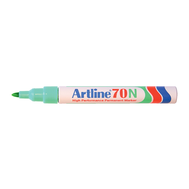 Viltstift artline 70 perm rond 1.5mm groen - 0