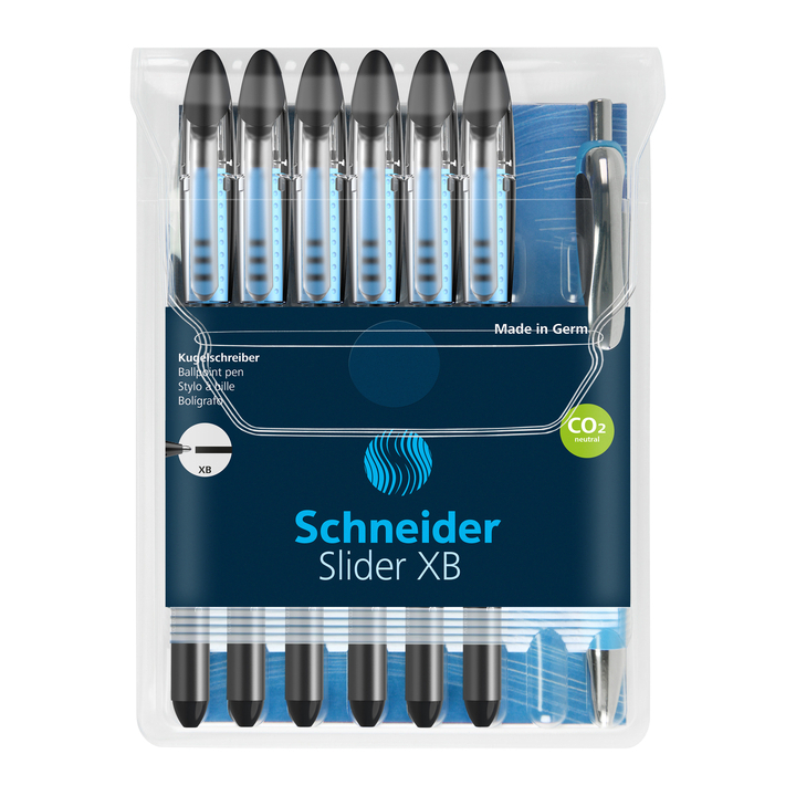 Rollerpen schneider slider basic xb zwart +bp rave(s-151276) - 0