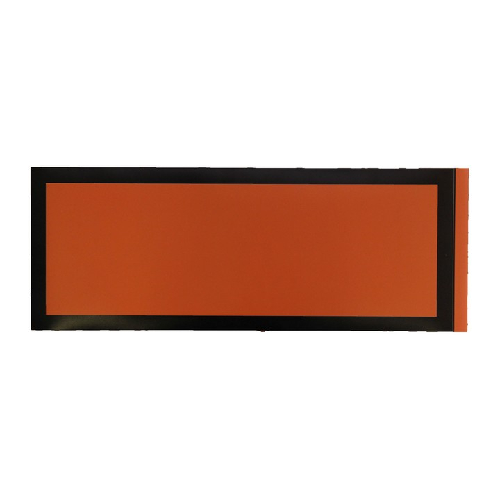 Etiket oranje kader, PE, 160x400mm, niet permanent (250 st) - 0