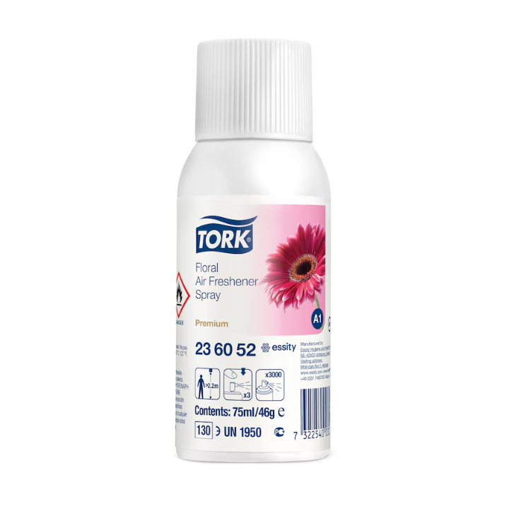 Tork Premium | Luchtverfrisser Spray | 75ml | A1 | Floral | 236052 (12 stuks) - 1