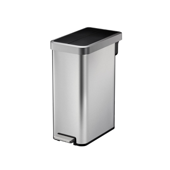Ecofly II EKO, pedaalemmer, 45 liter, mat RVS, VB 928245 - 0