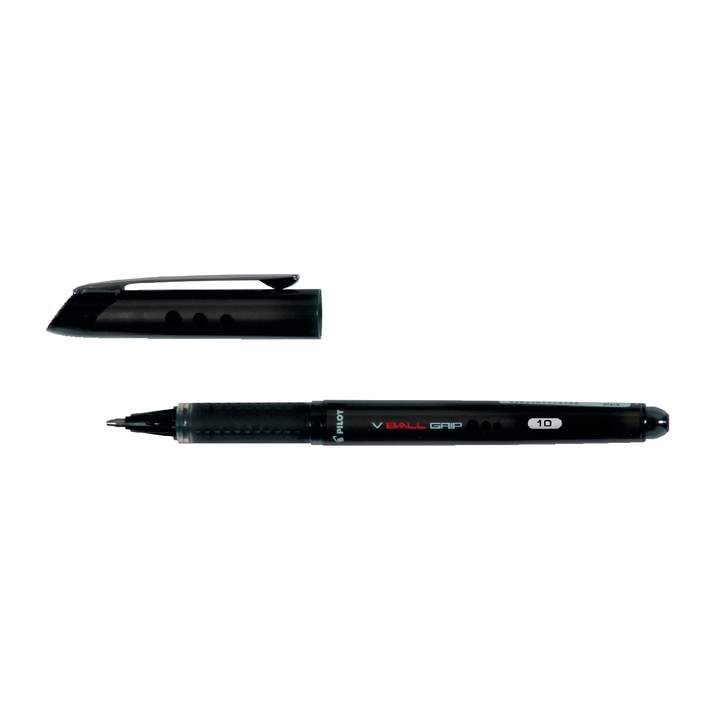 Rollerpen pilot v-ball grip blgp-vb-10 0.7mm zwart - 0
