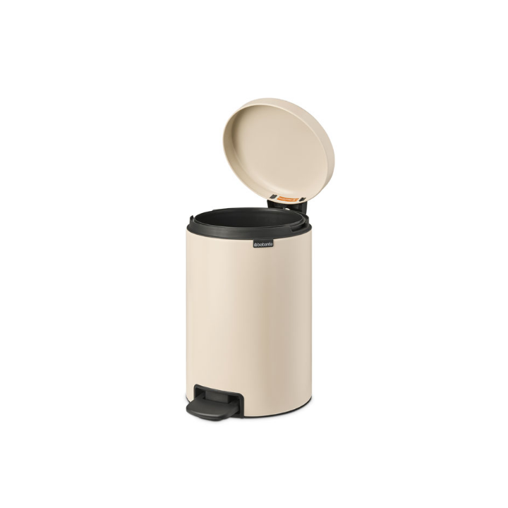 Brabantia, pedaalemmer, 12 liter, soft beige, VB 149924 - 1