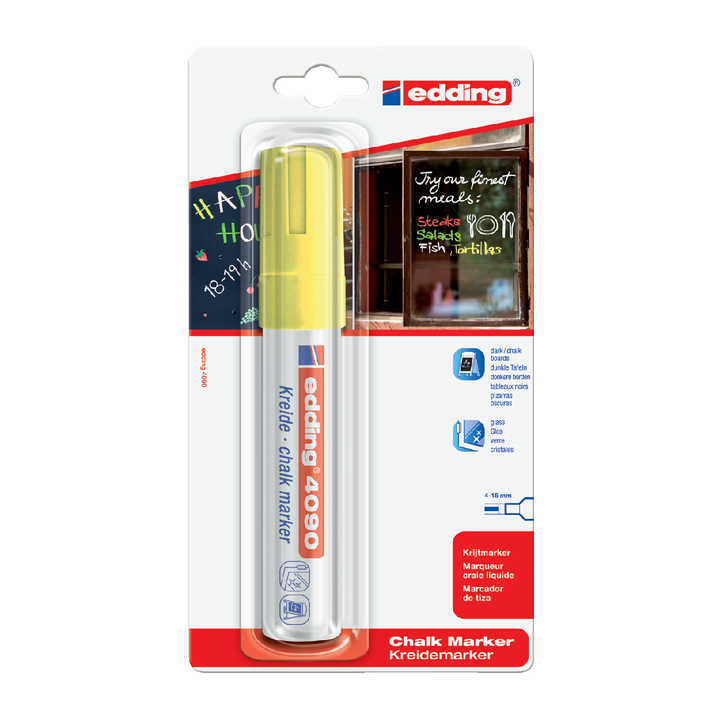 Viltstift edding 4090 window schuin 4-15mm ne gl - 0