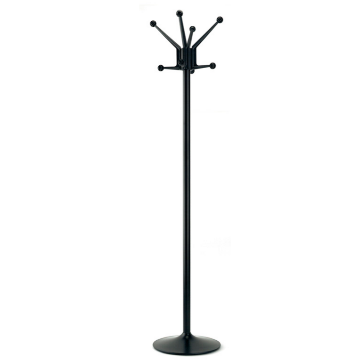 Staande Kapstok Barcelona | 178cm | 8-Haaks | Zwart | VB 963040 - 0