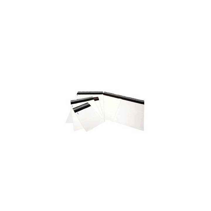 Verzendzak, LDPE coex 70my, 50,6x35,3+7,5cm klep (100 stuks) - 0