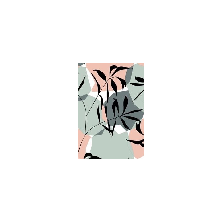 Cadeaupapier, 50cm x 200m, K601925/6, Beautiful Dots Leaves - 0