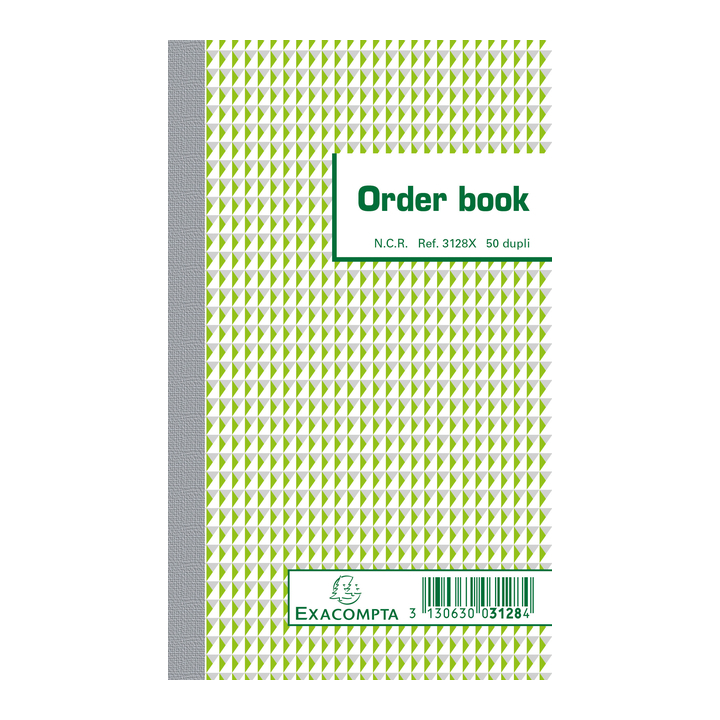 Orderboek exaclair 175x105mm 50x2v - 0